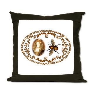 Apiary Gifts  Apiary Home Decor  The Queen Bee Suede Pillow