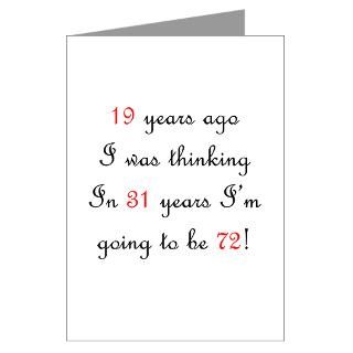 60 Gifts  60 Greeting Cards  60th birthday math Greeting Card