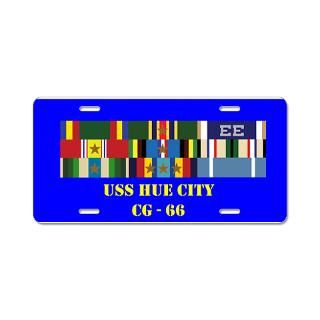 USS Hue City CG 66 Aluminum License Plate for $19.50