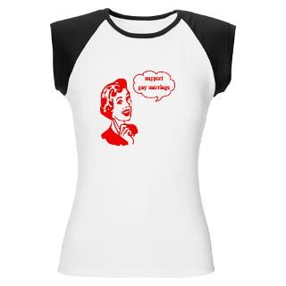 Show Your Support Ladies Cap Sleeve T Shirt T Shirt by ThatWeddingLady