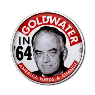 Barry Goldwater in 64 Ornament (Round)