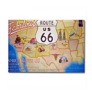 America Gifts  America Kitchen and Entertaining  Route 66 Magnet