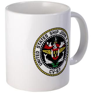 Gifts  Drinkware  USS JFK (CV 67) Mug