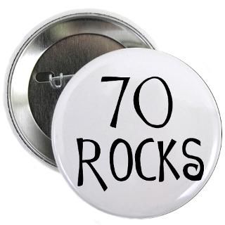 70th birthday   70 rocks 70th birthday saying  Winkys t shirts