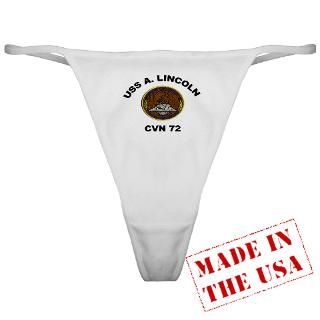 Underwear & Panties  USS Abraham Lincoln CVN 72 Classic Thong