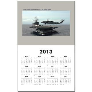 CVN 77 USS George H.W. Bush Calendar Print for $10.00