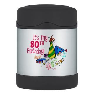 80 Gifts  80 Drinkware  Its My 80th Birthday (Party Hats) Food
