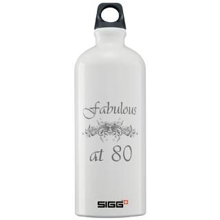 Fabulous At 80 Years Old Sigg Water Bottle for $32.00