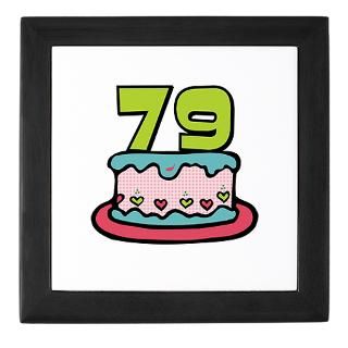 79 Gifts  79 Keepsake Boxes  79th Birthday Cake Keepsake Box