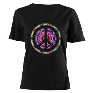 CND Floral5 Womens Fitted T Shirt (dark)