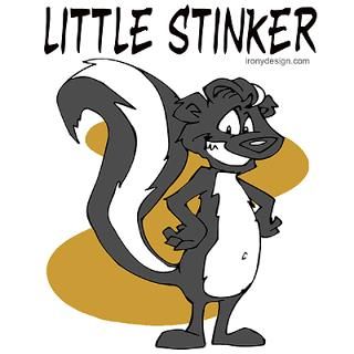 Little Stinker  Irony Design Fun Shop   Humorous & Funny T Shirts,