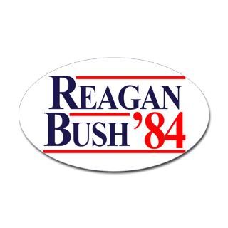 Reagan Bush 84 Stickers  Car Bumper Stickers, Decals