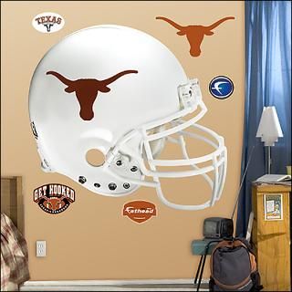 texas longhorns helmet fathead wall graphic $ 89 99