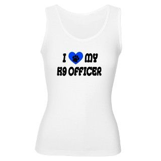 Love My K9 Officer Tank Top by policeshop