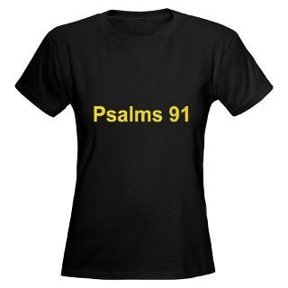 shirts  Psalms 91 Golden Womens Dark T Shirt