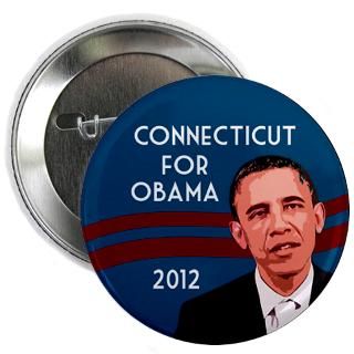 connecticut for obama 2012 button $ 3 95