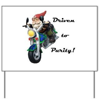 Driven to Purity Yard Sign
