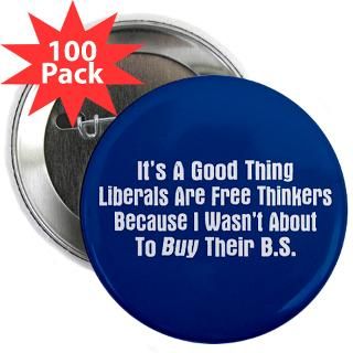 liberal free thinkers 2 25 button 100 pack $ 124 98