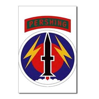 Pershing Missile Europe Postcards (Package of 8)