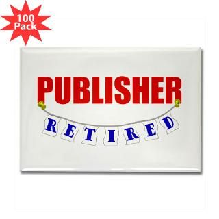 and Entertaining  Retired Publisher Rectangle Magnet (100 pack