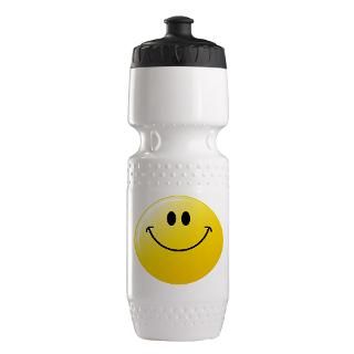 60S Gifts > 60S Water Bottles > Classic Smiley Face Trek Water