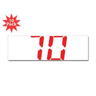 this section contains designs of 70 seventy red alarm clock number