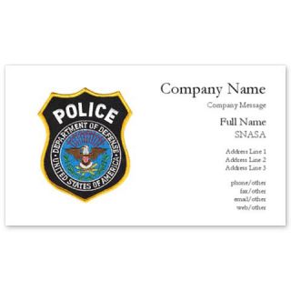 DOD Police Business Cards by Admin_CP3092135  510923339