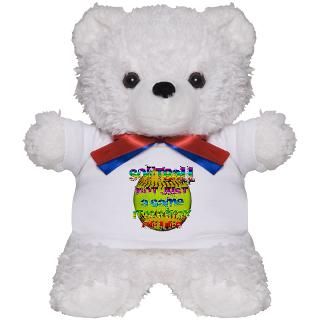 Softball Teddy Bear  Buy a Softball Teddy Bear Gift