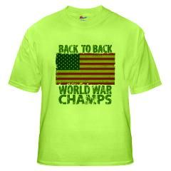 USA, Back to Back World War Champions Tank Top by alphax