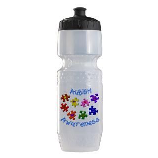 Asperger Gifts  Asperger Water Bottles  Autism Awareness Trek