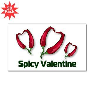 spicy valentine rectangle sticker 50 pk $ 113 99
