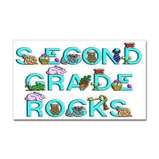 Second Grade Rocks T Shirts & Gear  MDG T Shirt Shop   T Shirts