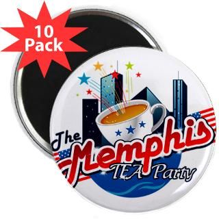 Memphis TEA Party 2.25 Magnet (10 pack)
