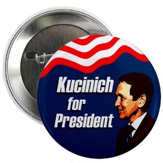 Dennis Kucinich 2012  Vote Democrat 2012 Campaign Buttons and