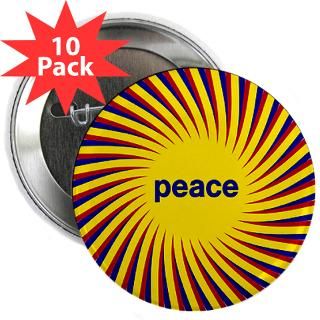 Buttons and Magnets for Peace : Time for Peace: Anti War Messages