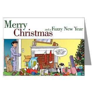Fuzzy New Year Greeting Cards (Package of 10)