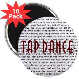 Tap Dance 2.25 Magnet (10 pack)