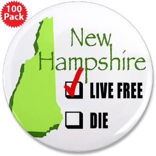 New Hampshire Button  New Hampshire Buttons, Pins, & Badges  Funny