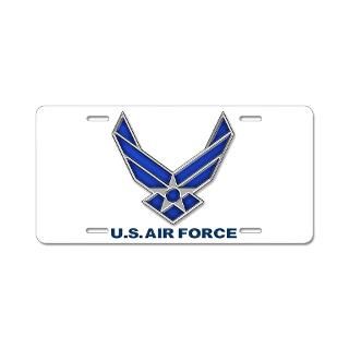 Air Force License Plate Covers  Air Force Front License Plate Covers