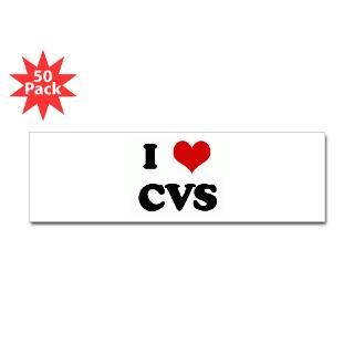 love cvs bumper sticker 50 pk $ 135 99