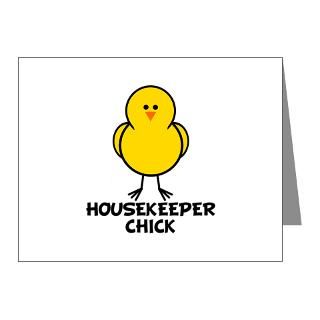 Housekeeper Thank You Note Cards