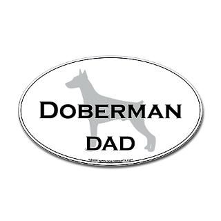 Doberman Silhouette Stickers  Car Bumper Stickers, Decals