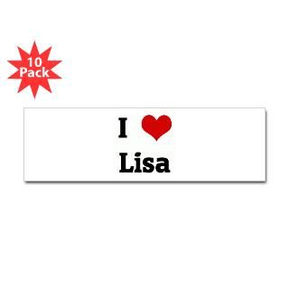 Love Lisa  Customized I Heart Shirts
