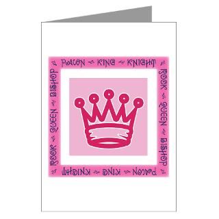 Chessman Showcase   The Queen Greeting Cards (Pack