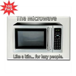microwave kiln rectangle magnet 100 pack $ 145 00