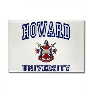 HOWARD University Rectangle Magnet