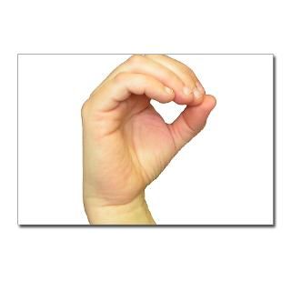 ASL Letter O Products : ASL Sign Language Stuff   Signs of Love