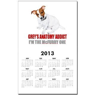 Greys Anatomy Addict Calendar Print