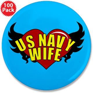 navy wife tattoo design 3 5 button 100 pack $ 145 99