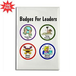 badges for leaders rectangle magnet 100 pack $ 147 99